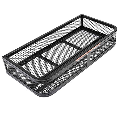 Toolsempire Universal Front ATV Hd Steel Cargo Basket Rack Luggage Carrier