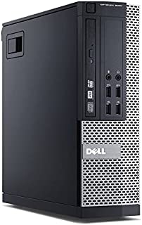 Dell Optiplex 9020 Small Form Factor Desktop with Intel Core i7-4770 Upto 3.9GHz, HD Graphics 4600 4K Support, 32GB RAM, 1TB SSD, DisplayPort, HDMI, Wi-Fi, Bluetooth - Windows 10 Pro (RENEWED)