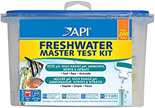 API FRESHWATER MASTER TEST KIT 800-Test Freshwater Aquarium Water Master Test Kit, White, Single