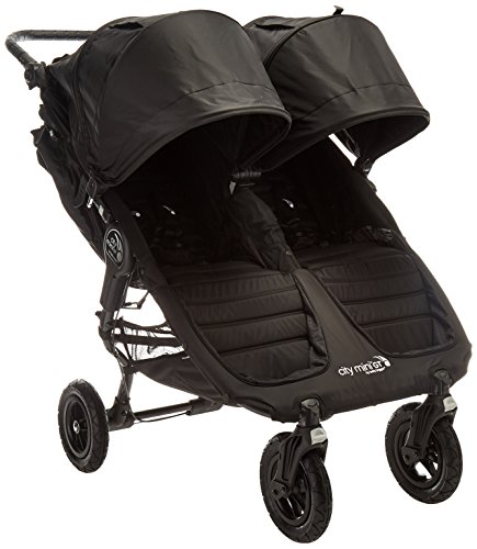 Baby Jogger City Mini GT Double Stroller - 2016 | Baby Stroller with All-Terrain Tires | Quick Fold Lightweight Double Stroller