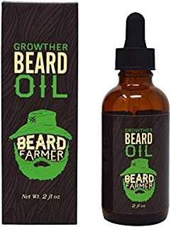 Beard Farmer - Growther Beard Growth Oil (Grow Your Beard Fast) All Natural Beard Oil