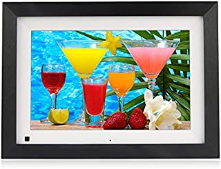 BSIMB Digital Picture Frame 10.1 Inch WiFi 16GB Digital Photo Frame Touch Screen 1280x800 Auto Rotate Motion Sensor Share Photos/Videos Via iOS & Android App/Email/Twitter/Facebook(W10B)