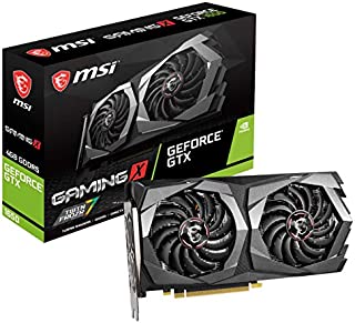 MSI Gaming GeForce GTX 1650 128-Bit HDMI/DP 4GB GDRR5 HDCP Support DirectX 12 Dual Fan VR Ready OC Graphics Card (GTX 1650 Gaming X 4G)