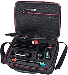 Smatree Hard Carrying Case N600 Compatible for Nintendo Switch-Fit for Pro Controller/Ultimate Edition Pro Controller