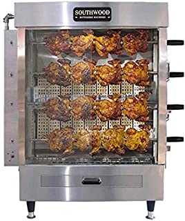 Southwood RG4 20-Chicken NG (LP Avail) Gas Heavy-Duty Rotisserie Machine