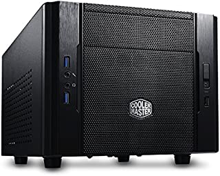 Cooler Master RC-130-KKN1 Elite 130 - Mini-ITX Computer Case with Mesh Front Panel and Water Cooling Support