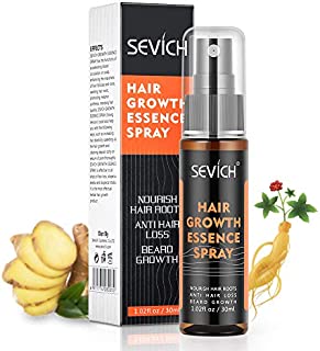 Hair Grow Spray, Anti Hair Loss, Thinning, Balding, Natural Ingredients Hair Regrowth Treatment for Stronger, Thicker, Longer Hair Grow,Repair Hair Follicles, All Hair Types, Men and Women