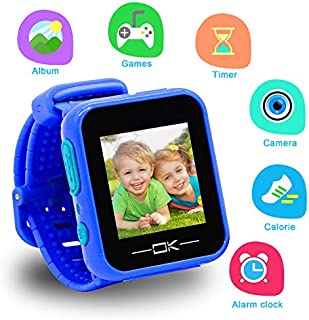 Toys for 3-6 Year Old Girls Pussan Smart Watches for Kids Button Toddler Watch with Camera USB Charging Best Christmas Birthday Gifts for Kids Smartwatch Kids Watches for Boys Girls VTech Kidizoom