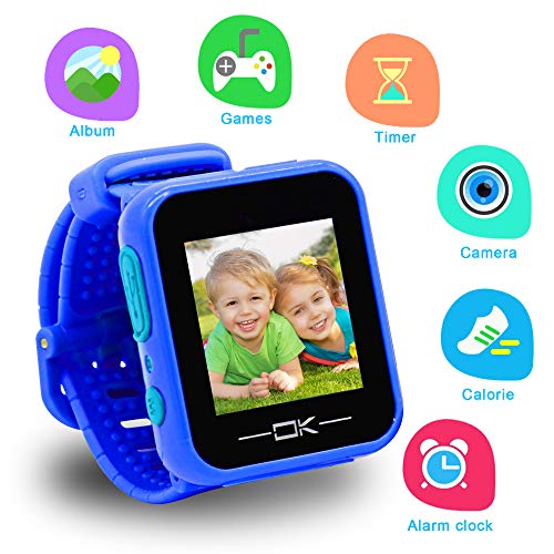 Toys for 3-6 Year Old Girls Pussan Smart Watches for Kids Button Toddler Watch with Camera USB Charging Best Christmas Birthday Gifts for Kids Smartwatch Kids Watches for Boys Girls VTech Kidizoom