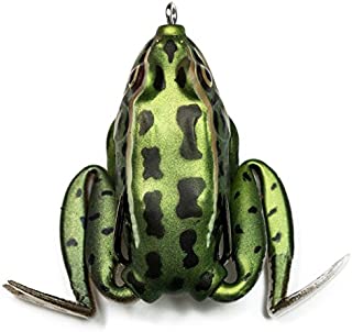 Lunkerhunt Lunker Frog, Green Tea  Fishing Lure with Realistic Design