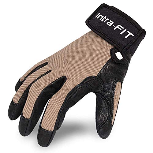 Intra-FIT Climbing Gloves Rope Gloves,Perfect for Rappelling, Rescue, Rock/Tree/Wall/Mountain Climbing, Adventure, Outdoor Sports, Soft, Comfortable,Improved Dexterity, Durable