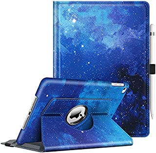 Fintie Case for iPad 9.7 2018 2017 / iPad Air 2 / iPad Air - 360 Degree Rotating Stand Protective Cover with Auto Sleep Wake for iPad 9.7 inch (6th Gen, 5th Gen) / iPad Air 2 / iPad Air, Starry Sky