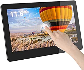 GeChic 1102I 11.6 inch FHD 1080p Portable Touchscreen Monitor with HDMI & VGA Video inputs, USB Powered, Plug&Play, Ultralight and Slim, Built-in Speakers, Rear Docking