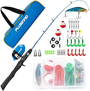 PLUSINNO Kids Fishing Pole