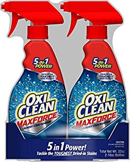 Oxiclean Maxforce Spray Twin Pack (2 Count of 16 Fl Oz Bottles), 32 Fl Oz