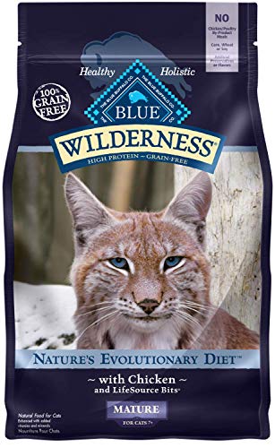 Blue Buffalo Wilderness Natural Mature Dry Cat Food