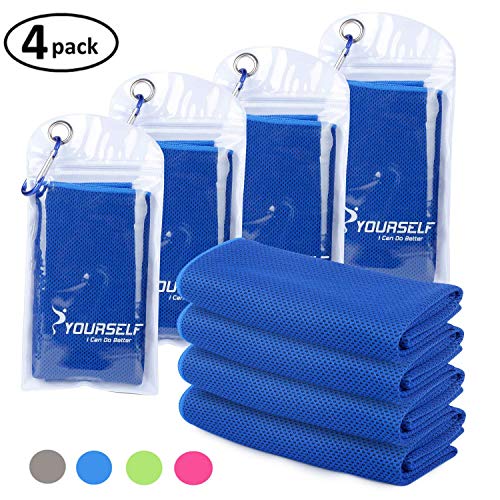 SYOURSELF 4 Pack Cooling Towels