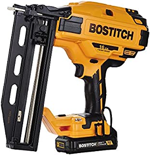 BOSTITCH 20V MAX Finish Nailer Kit, Straight, 16GA (BCN662D1)