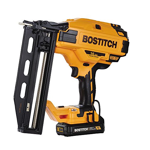 BOSTITCH 20V MAX Finish Nailer Kit, Straight, 16GA (BCN662D1)