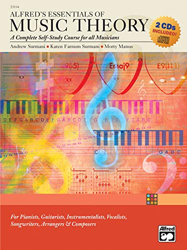 Alfred's Essentials of Music Theory: A Complete Self-Study Course for All Musicians (Book & 2 CDs)