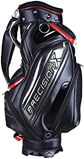 AW Waterproof Golf Carry Bag 18x10x51' 5-Way 9 Pockets for Male Adult Golf Accessory Sport