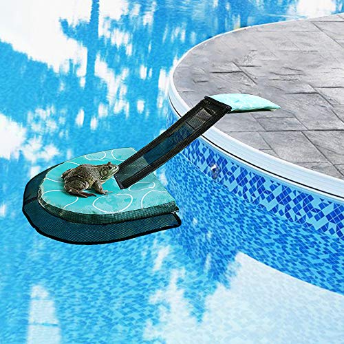 POOLWHALE Floating Step,Animal Saving Escape Ramp for Pool, Save Critters in Swimming Pool Device Handy,Mediumturquoise