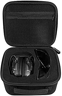 Case Compatible for Howard Leight by Honeywell Impact Sport Sound Amplification Electronic Shooting Earmuff and Glasses/Walker's Game Ear Razor Slim/Awesafe(Box Only)