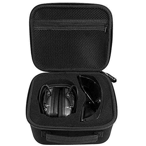 Case Compatible for Howard Leight by Honeywell Impact Sport Sound Amplification Electronic Shooting Earmuff and Glasses/Walker's Game Ear Razor Slim/Awesafe(Box Only)