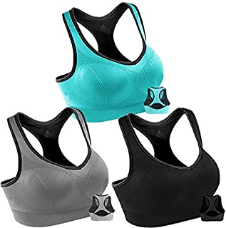 3 Pack Women Racerback Sports Bras