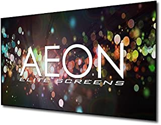 Elite Screens Aeon CineGrey 3D Series, 120-inch 16:9, Ambient Light Rejecting Fixed Frame Edge Free Projection Projector Screen, AR120DHD3