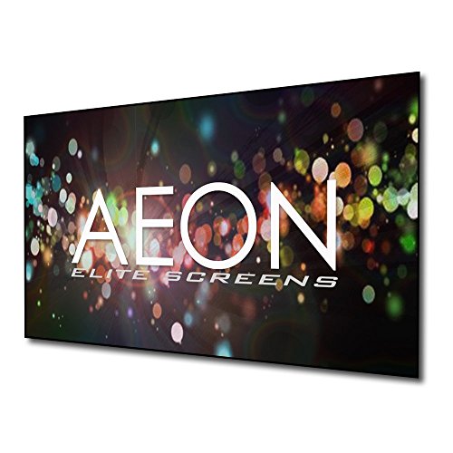 Elite Screens Aeon CineGrey 3D Series, 120-inch 16:9, Ambient Light Rejecting Fixed Frame Edge Free Projection Projector Screen, AR120DHD3