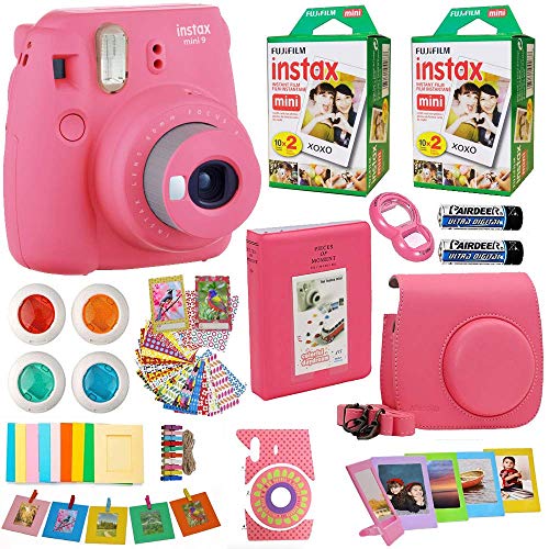 Fujifilm Instax Mini 9 Camera Flamingo Pink