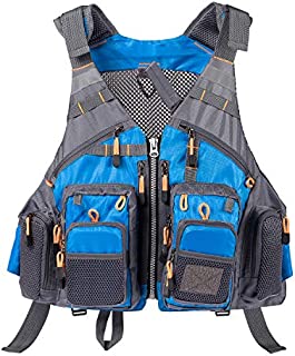 Lightbare Fly Fishing Vest for Men with Pockets for Trout Fishing Photography