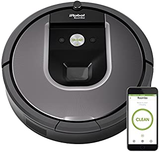 iRobot Roomba 960 Robot Vacuum- Wi-Fi Connected Mapping, Works with Alexa, Ideal for Pet Hair, Carpets, Hard Floors,Black