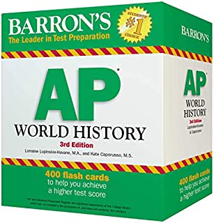 AP World History Flash Cards (Barron's Test Prep)