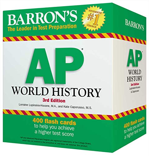 AP World History Flash Cards (Barron's Test Prep)