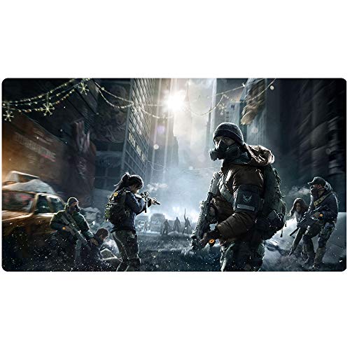 Extended Gaming Mouse Pad Custom Design Computer Gaming Mouse Mat with Smooth Surface XXL Large Size Desk Pad with Non-Slip Rubber Base Ideal for Keyboard, PC and Laptop (90x40 divismianjuY20)