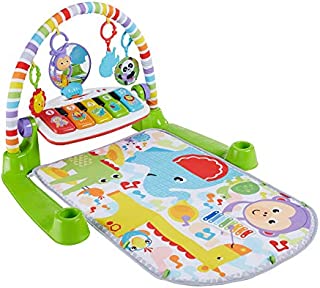 Fisher-Price Deluxe Kick'n Play Piano Gym, Green, Gender Neutral (Frustration Free Packaging)