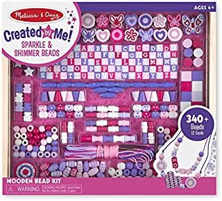 Melissa & Doug Deluxe Collection Wooden Bead Set