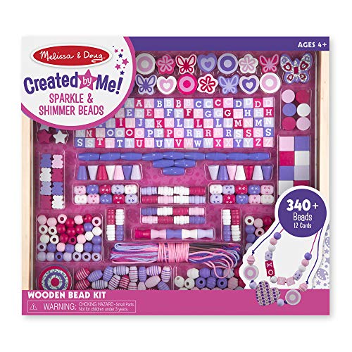 Melissa & Doug Deluxe Collection Wooden Bead Set