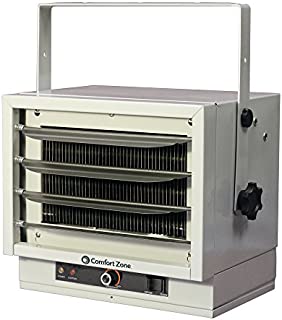 Comfort Zone 240V 25600 BTU Ceiling Mount Garage Heater