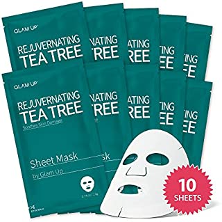 Sheet mask by glam up BTS Rejuvenating Tea Tree