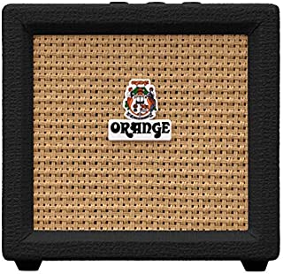 Orange Amplification Crush Mini 3-Watt Battery Powered Guitar Combo Amplifier (Black)