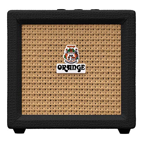 Orange Amplification Crush Mini 3-Watt Battery Powered Guitar Combo Amplifier (Black)