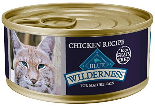 Blue Buffalo Wilderness Mature Pate Wet Cat Food