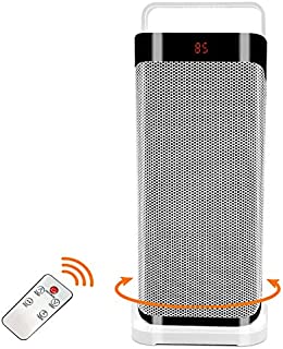 Patio Tower Heaters Outdoor - Oscillating Portable Large Electric Heater, Remote Ceramic Fan Heater Adjustable Thermostat 12 Hours Timer Overheat, Tip-over Protection, Office, Bedroom, Home, Space Heater