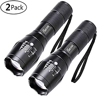 2 Pack One Mode Led Flashlights