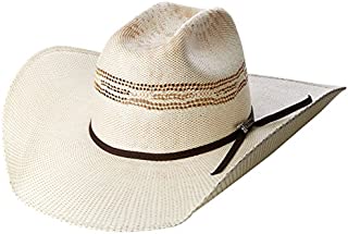 Twister Men's 2-Tone Bangora Maverick Cowboy Hat, Natural/tan, 7 5/8