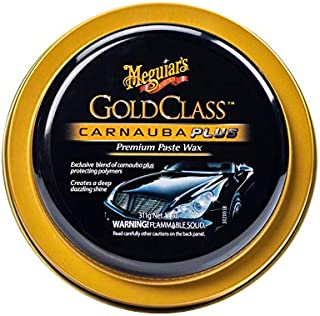 Meguiar's Gold Class Carnauba Plus Premium Paste Wax  Creates a Deep Dazzling Shine  G7014J, 11 oz