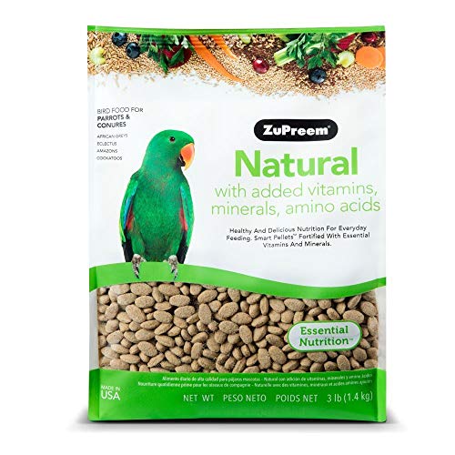 ZuPreem Natural Medium/Large Bird Food